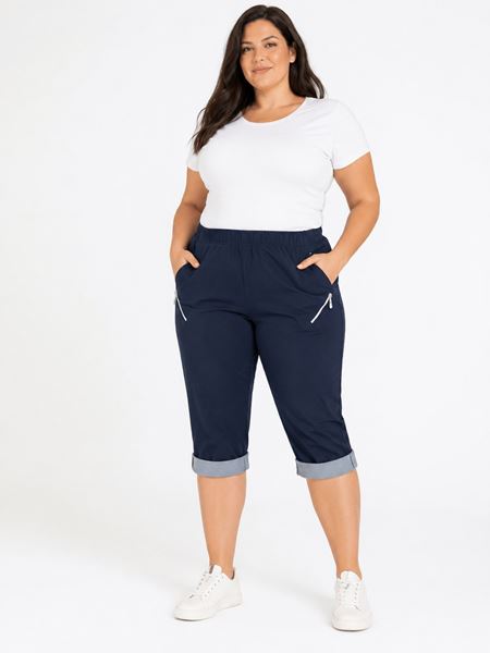 Immagine di CURVY GIRL STRETCH BERMUDA ELASTICATED WAIST